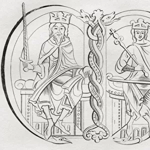 David I, Left, 1084