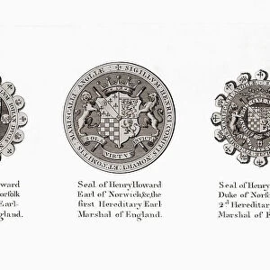 Howard Family Family Seals Seal Family Arms Earl Marshal Of England