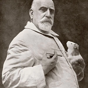 Jaume Ferran I Clua (Jaime Ferran), 1851 - 1929. Spanish Doctor And Bacteriologist. From La Esfera, 1914