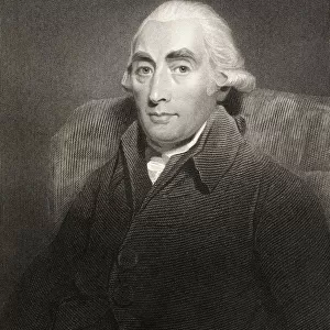 Joseph Black 1728-1799. British Chemist And Physicist. From The Book "Gallery Of Portraits"Published London 1833
