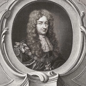 Laurence Hyde, 1st Earl of Rochester, 1641-1711. English statesman and writer. From the 1813 edition of The Heads of Illustrious Persons of Great Britain, Engraved by Mr. Houbraken and Mr. Vertue With Their Lives and Characters
