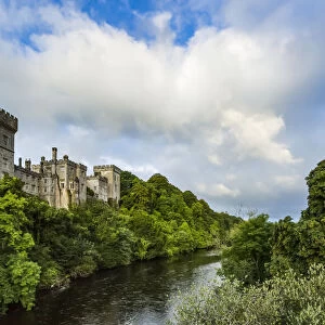 Lismore Castle and Blackwater River, Waterford, Ireland