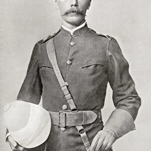 Lord Kitchener In 1882 As Major Of The Egyptian Cavalry. Field Marshal Horatio Herbert Kitchener, 1st Earl Kitchener, 1850