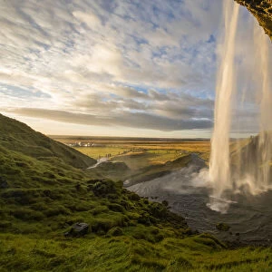 Seljandafoss, A Beautiful Waterfall Along The South Coast Of Iceland; Iceland