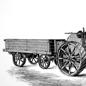 Traction engine developed and made by John Fowler & Co. of Leeds
