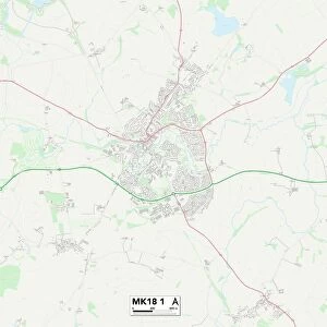 Aylesbury Vale MK18 1 Map