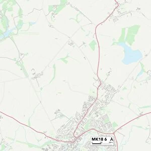Postcode Sector Maps Collection: MK - Milton Keynes