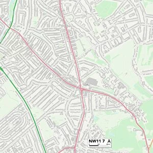 Barnet NW11 7 Map