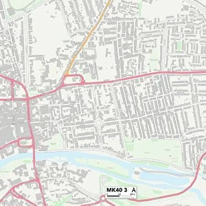 Bedford MK40 3 Map