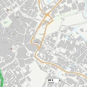 Birmingham B5 5 Map