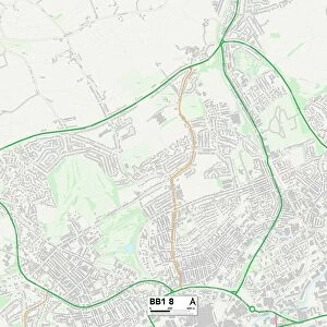 Blackburn with Darwen BB1 8 Map