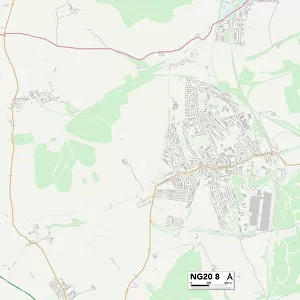 Bolsover NG20 8 Map