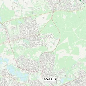 Bracknell Forest RG45 7 Map