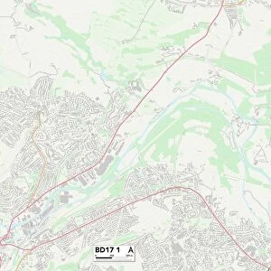 Bradford BD17 1 Map