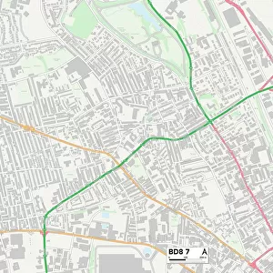 Bradford BD8 7 Map