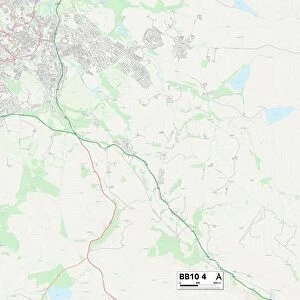 Burnley BB10 4 Map