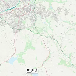 Burnley BB11 3 Map