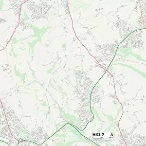 Calderdale HX3 7 Map