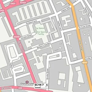 Camden EC1N 7 Map