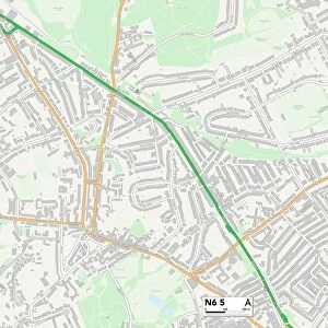 Camden N6 5 Map