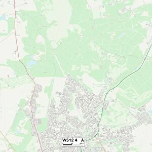 Cannock Chase WS12 4 Map