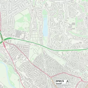 Cardiff CF23 5 Map
