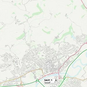Carmarthenshire SA31 1 Map
