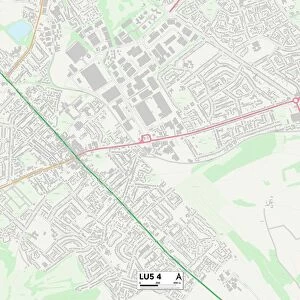 Central Bedfordshire LU5 4 Map