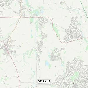 Central Bedfordshire SG15 6 Map