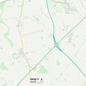 Cherwell OX25 3 Map