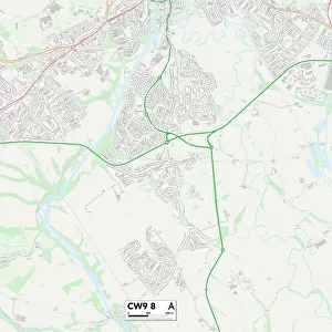 Cheshire West and Chester CW9 8 Map