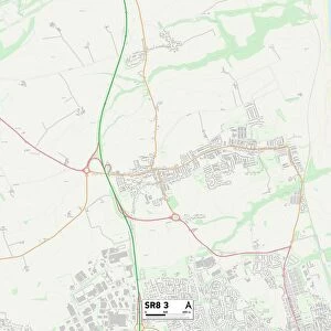 County Durham SR8 3 Map