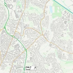 Coventry CV6 7 Map