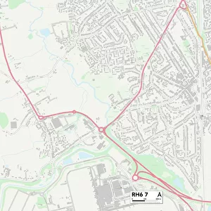 Crawley RH6 7 Map