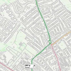 Croydon CR7 6 Map