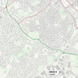 Postcode Sector Maps Collection: DE - Derby