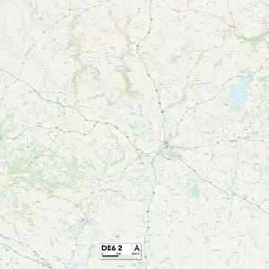 Derbyshire Dales DE6 2 Map