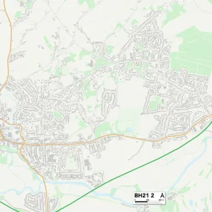 East Dorset BH21 2 Map