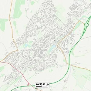East Hampshire GU34 2 Map