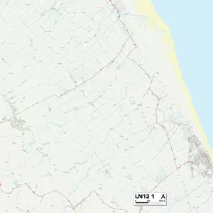 East Lindsey LN12 1 Map