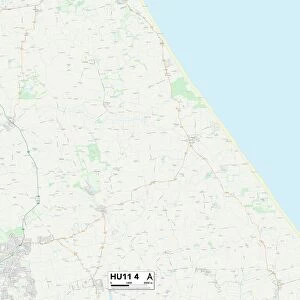 East Riding of Yorkshire HU11 4 Map