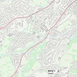Edinburgh EH14 1 Map
