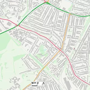 Enfield N11 2 Map