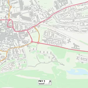 Falkirk FK1 1 Map