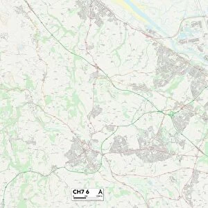 Flintshire CH7 6 Map