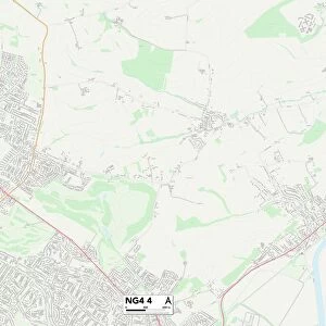Gedling NG4 4 Map
