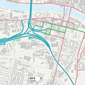 Glasgow G5 8 Map