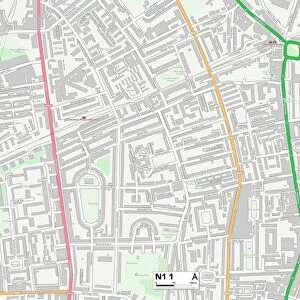 Hackney N1 1 Map