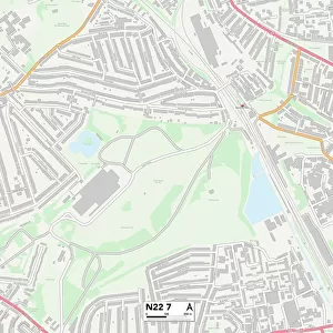Haringey N22 7 Map