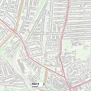 Haringey N22 8 Map